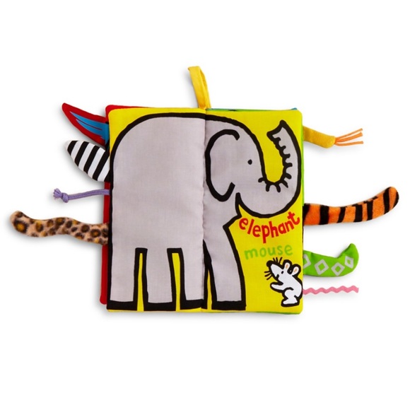 Never used, perfect condition, jellycat Jungly Tails Fabric Book - Picture 2 of 8